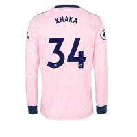 Arsenal Granit Xhaka #34 Tredjetrøje 2022-23 Langærmet